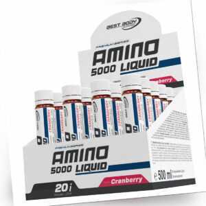 (EUR 49,98 / L) 20 Best Body Amino Liquid 5000 Ampullen à 25 ml