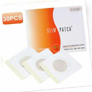 30Pcs Slim Patch Nabel Aufkleber -Adipositas Fettverbrennung zum K5N1
