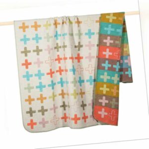 PAD Wohndecke Kuscheldecke CROSS multi150 x 200 cm