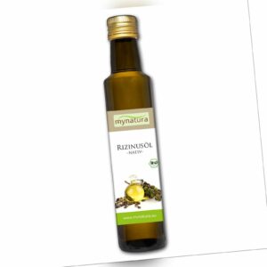 55,96€/L Mynatura Bio Rizinusöl, kaltgepresst 250ml Hautpflege Mineralien
