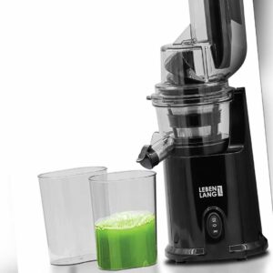 Lebenlang Entsafter Gemüse & Obst 200W Slow Juicer Machine Saftpresse elektrisch
