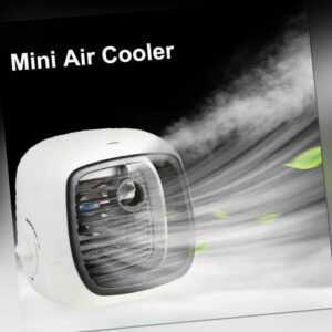 Luftbefeuchter Humidifier Mini Luftkühler Klimageräte Klimaanlage  Ventilator