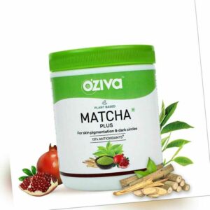 Oziva Pflanze Basiert Matcha Plus für Haut Pigmentierung & Augenringe, 50 GM