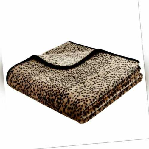 Traumschloss Deluxe Design Kuscheldecke - Schneeleopard -