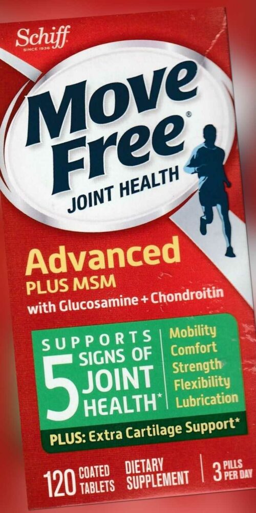 Move Free Advanced Glucosamin + Chondroitin + MSM, 120 Tabletten