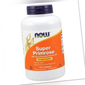 Now Foods Super Primrose 1300 mg, 120 Kapseln