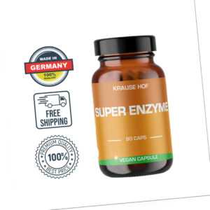 ✅ SUPER ENZYME | hilft bei der Verdauung von Fetten, Kohlenhydraten und Protein