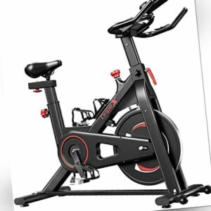 Heimtrainer LCD Indoor Cycling Fitness Bike Fahrrad Trimmrad Hometrainer 150 kg