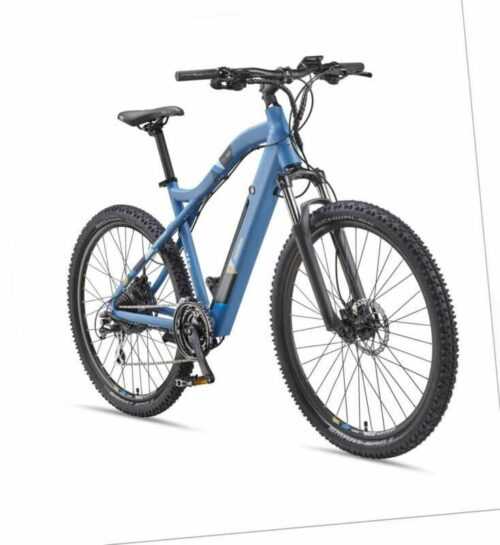 Telefunken E-Bike 27,5 Zoll Mountainbike Pedelec 24 Gang Shimano Aufsteiger M922