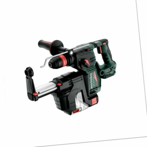 METABO Akku-Kombihammer KH 18 LTX BL 24 Q Set ISA mit Staubabsaugung und Wechsel