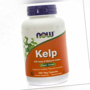 Now Foods Kelp (Iodine) 325 mcg 250 Kapseln