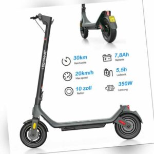 10 Zoll E-Scooter KickScooter mit Straßenzulassung 350 W Elektroroller E Roller