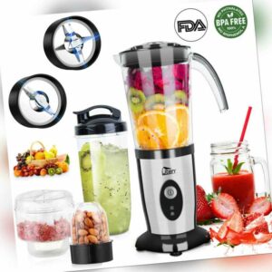 1.25L Standmixer Blender Smoothie Maker Mixer Milchshaker Crusher 220W