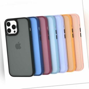 Handy Hülle für iPhone 14 13 12 11 Pro Max TPU Schutz Case Bumper Cover