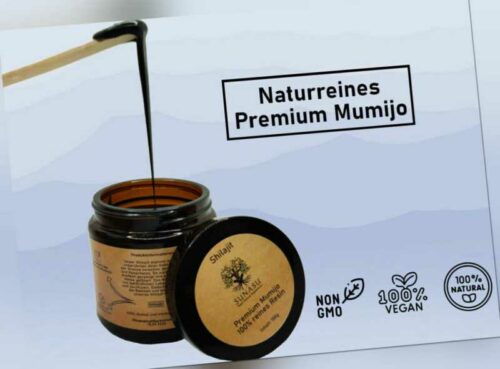 Mumijo - 100% reines Resin - Shilajit Altai Gebirge - Hergestellt in Deutschland