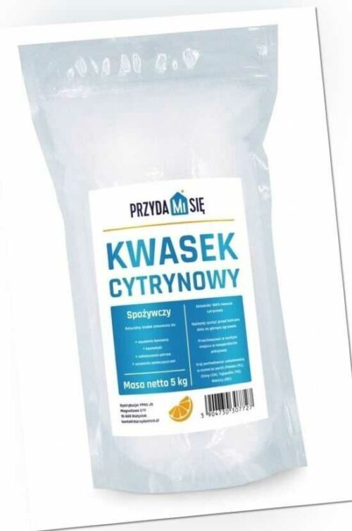 Zitronensäure 5kg Pulver Lebensmittelqualität Citronensäure