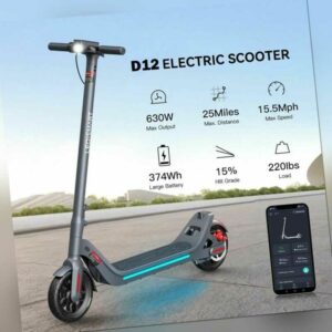 9" 630W E-Scooter Elektroroller Faltbar Elektro Scooter 10.4AH 25Miles Roller