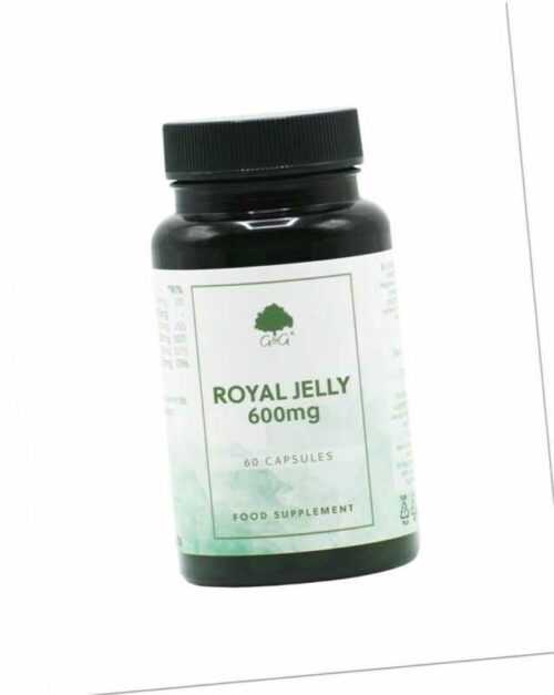 G&G Vitamins Royal Jelly (Gelée Royale) 600mg 60 veg. Kapseln (36g), 488,89  ...