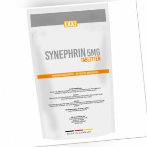 SYNEPHRIN 250 Tabletten (V) Ephedrin-Ersatz Legal Cardio aus Citrus Auranium