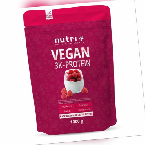 Veganes Protein Isolat - Nutri Plus Eiweiß Pulver Schoko uvm  - Shape Shake 1kg