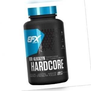 EFX Kre-Alkalyn Hardcore 120 Kaps. Koffein Kreatin Creatin Grüner Kaffee Booster