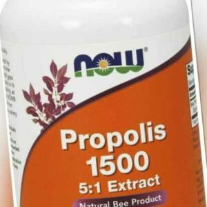 NOW FOODS, PROPOLIS 1500 5:1 Extract 100 Veg. Kapseln SUPER PREIS