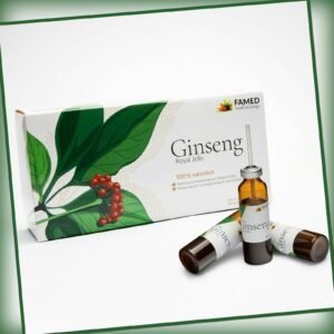 NEU! Ginseng Royal Jelly Trinkampullen by FAMED | stärkt das Immunsystem 30x10ml