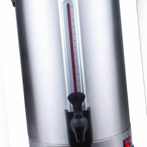Glühweintopf Glühweinkessel Heißwasserspender Wasserkocher mit Zapfhahn 30 Liter