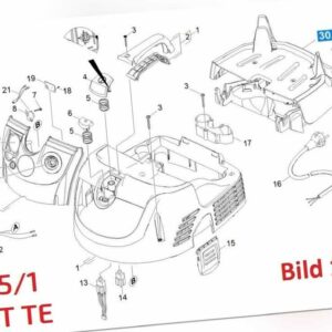 Kärcher Ersatzteile Nass-/ Trockensauger NT 35/1 Tact Te 1.184-806