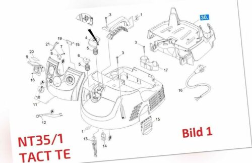 Kärcher Ersatzteile Nass-/ Trockensauger NT 35/1 Tact Te 1.184-806