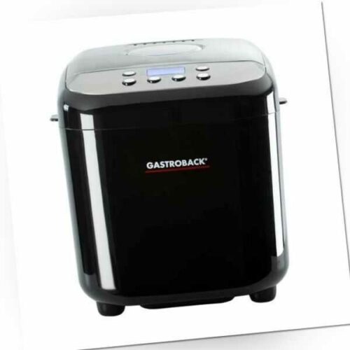Gastroback Brotbackautomat mit Deckel Brotbackmaschine 19 Programme 500-1000g