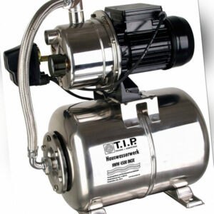 T.I.P. Hauswasserwerk HWW 4500 INOX Gartenpumpe Pumpe Wasserpumpe