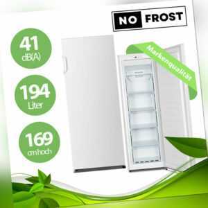 Gefrierschrank NoFrost Tiefkühlschrank 194 Liter Eisschrank freistehend Freezer