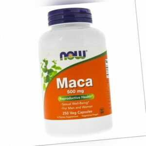 NOW FOODS Maca 500 mg 250 Kapseln