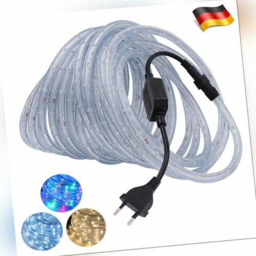 LED Lichterkette Außen 230V Lichterschlauch Lichtschlauch Garten Party Xmas Deko