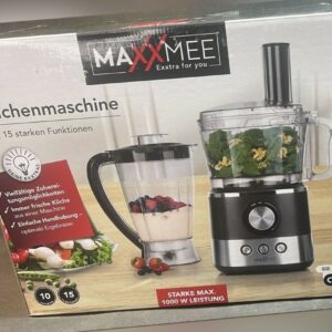 MaXXmee Küchenmaschine mit Standmixer und Ice Crusher