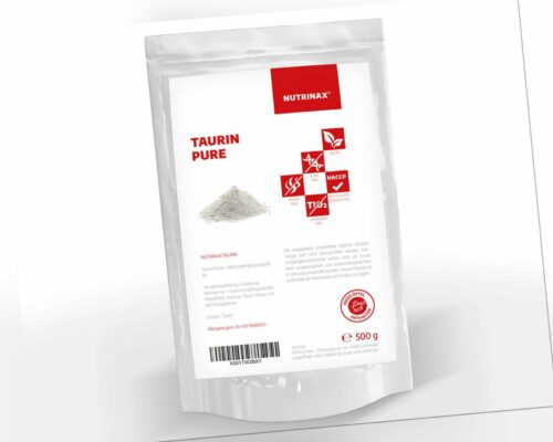 2kg - Taurin Pulver 100% rein - L-Taurin - vegan - ohne Zusatzstoffe 2000g NX