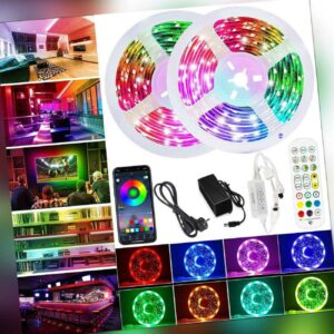 RGB LED Stripe Leiste Streifen 5050 Band Licht Wasserdicht Leuchte Lichterkette