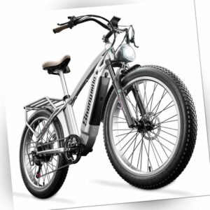 Elektrofahrrad 26" E-Mountain Bike 500W BAFANG 720Wh 15Ah City-bike Ölbremse
