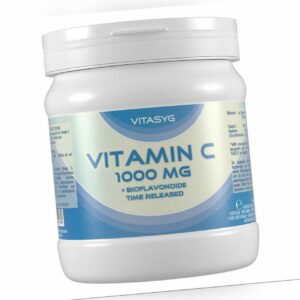 120 - 1000 Vitamin C 1000 mg Tabletten Time Released - Ascorbinsäure - Hagebutte