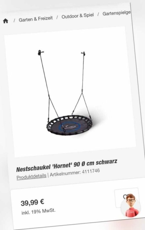 Nestschaukel