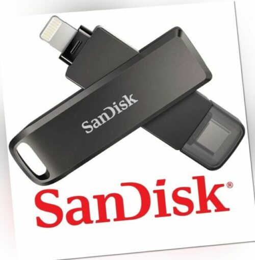 Sandisk Ixpand Luxe 64GB 128GB 256GB iPhone iPAD MAC Typ-C Android Speicherstick