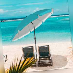 Sonnenschirm Marktschirm Gartenschirm Balkonschirm Strandschirm UV-Schutz 50+