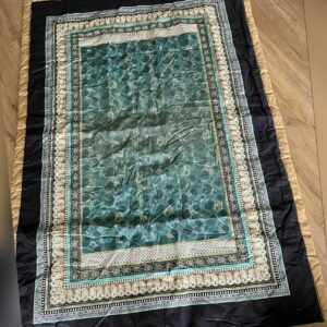 Bassetti Plaid Decke Tagesdecke Otello Petrol/Grün, Größe: 135cm x