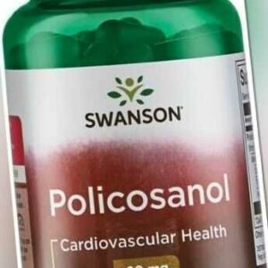 Swanson Policosanol unterstützendes Herz gesunde Blutfettwerte 20 mg 60 Kapseln
