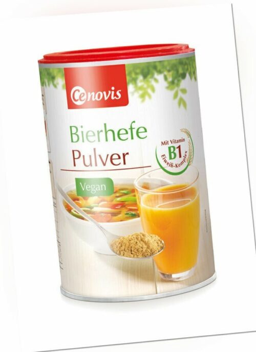 Cenovis Bierhefe Pulver B1 500g - Bei erhöhtem Vitamin B1 Bedarf