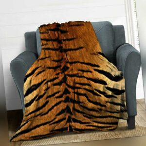 Flanell Sofadecke Tagesdecke Fellimitat Afrika Safari Wohndecke