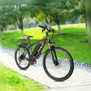 26 zoll E-Mountainbike Elektrofahrrad Elektro Pedelec E-bike E-Fahrrad Citybike