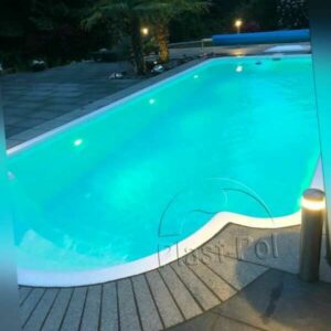 Gfk Schwimmbecken 8,20x3,20x1,50 Swimming Pool Zubehör Einbaubecken Komplettset