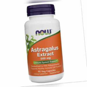 Now Foods Astragalus Extract 500 mg 90 Kapseln